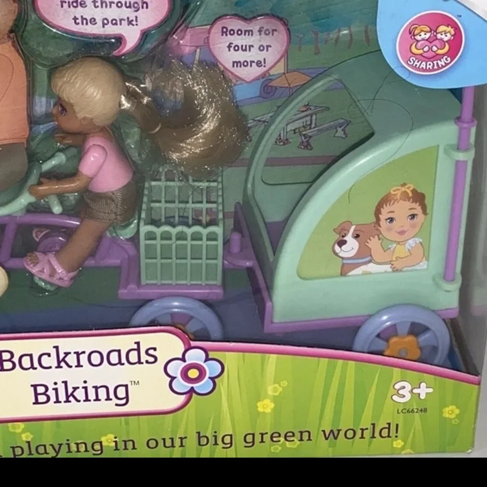 Caring Corners Backroads Biking Play Set Playset with‎ Doll